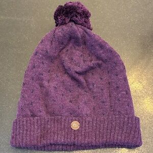 Women’s Craghoppers purple wool blend Knit Beanie